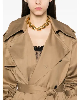 Saint Laurent コットン トレンチコート - サムネイル5