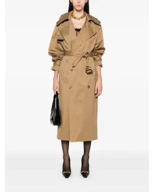 Saint Laurent コットン トレンチコート - サムネイル2