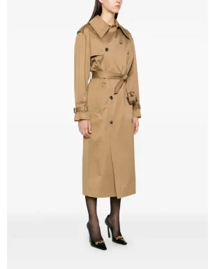 Saint Laurent コットン トレンチコート - サムネイル3
