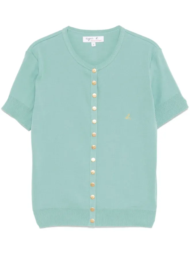 agnès b. agnès b. コットンカーディガンの商品画像