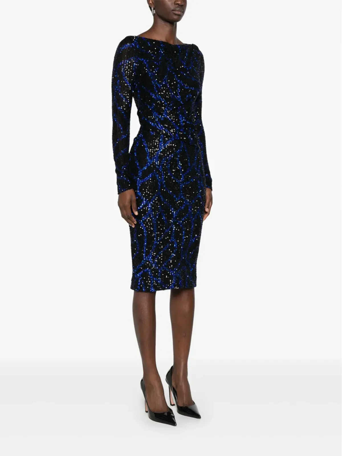 Talbot Runhof Tolga15 ミニドレス ブラック - 画像3
