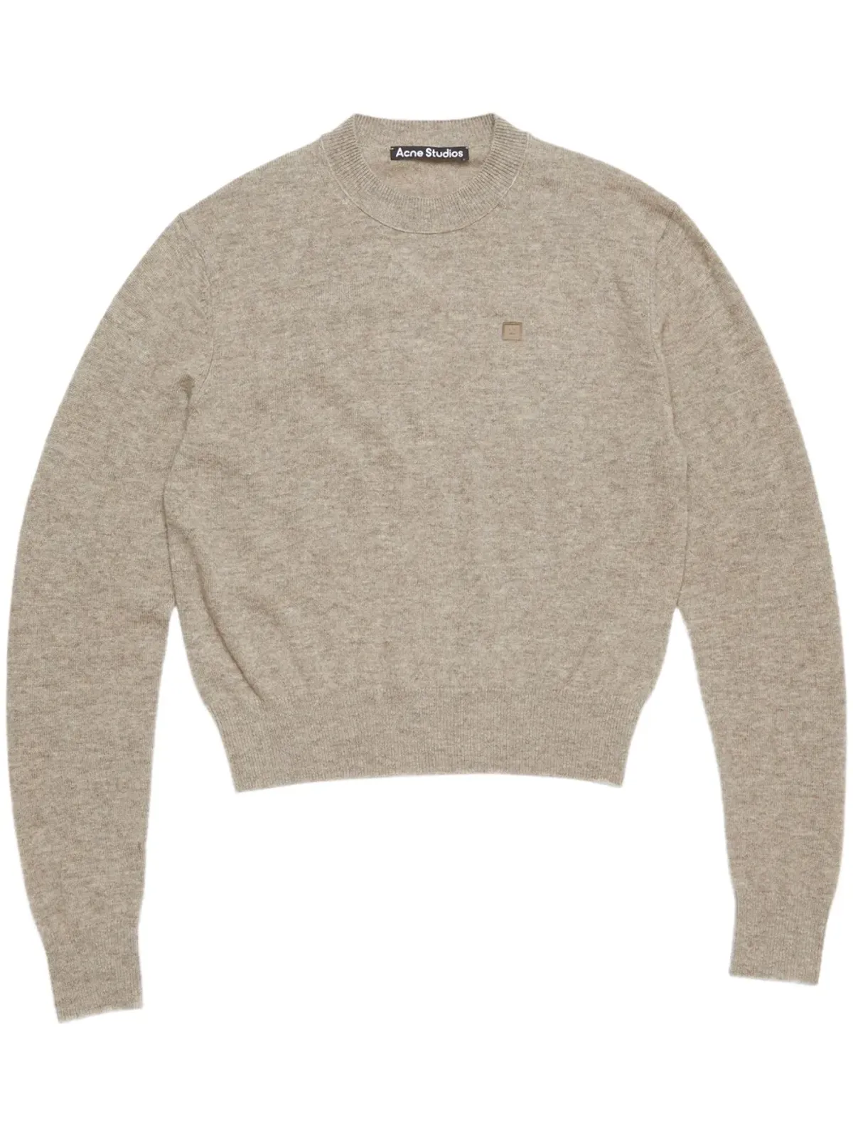 Acne Studios ロゴパッチセーター - 画像1