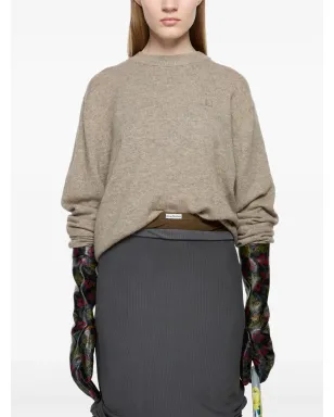 Acne Studios ロゴパッチセーター - サムネイル5