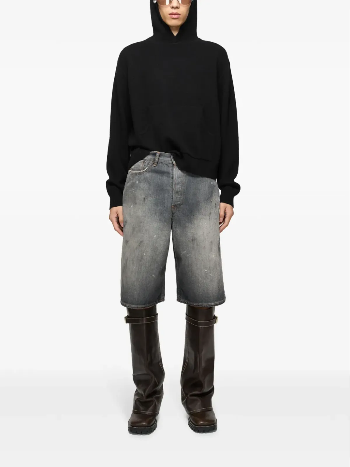 Acne Studios アップリケ付きフーディ - 画像2
