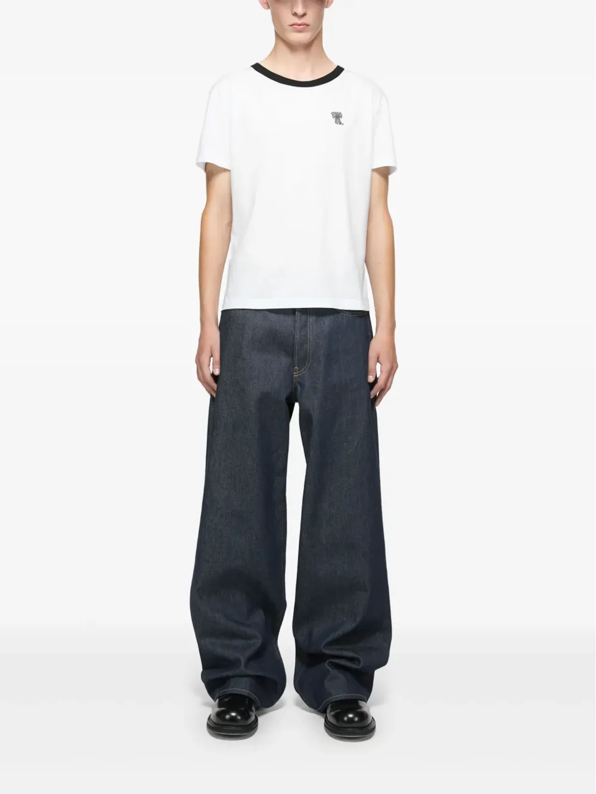 Acne Studios ボウプリント Tシャツ - 画像2