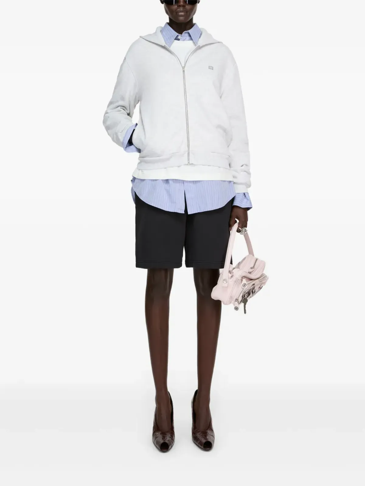 Acne Studios オーガニックコットン フーディー - 画像3