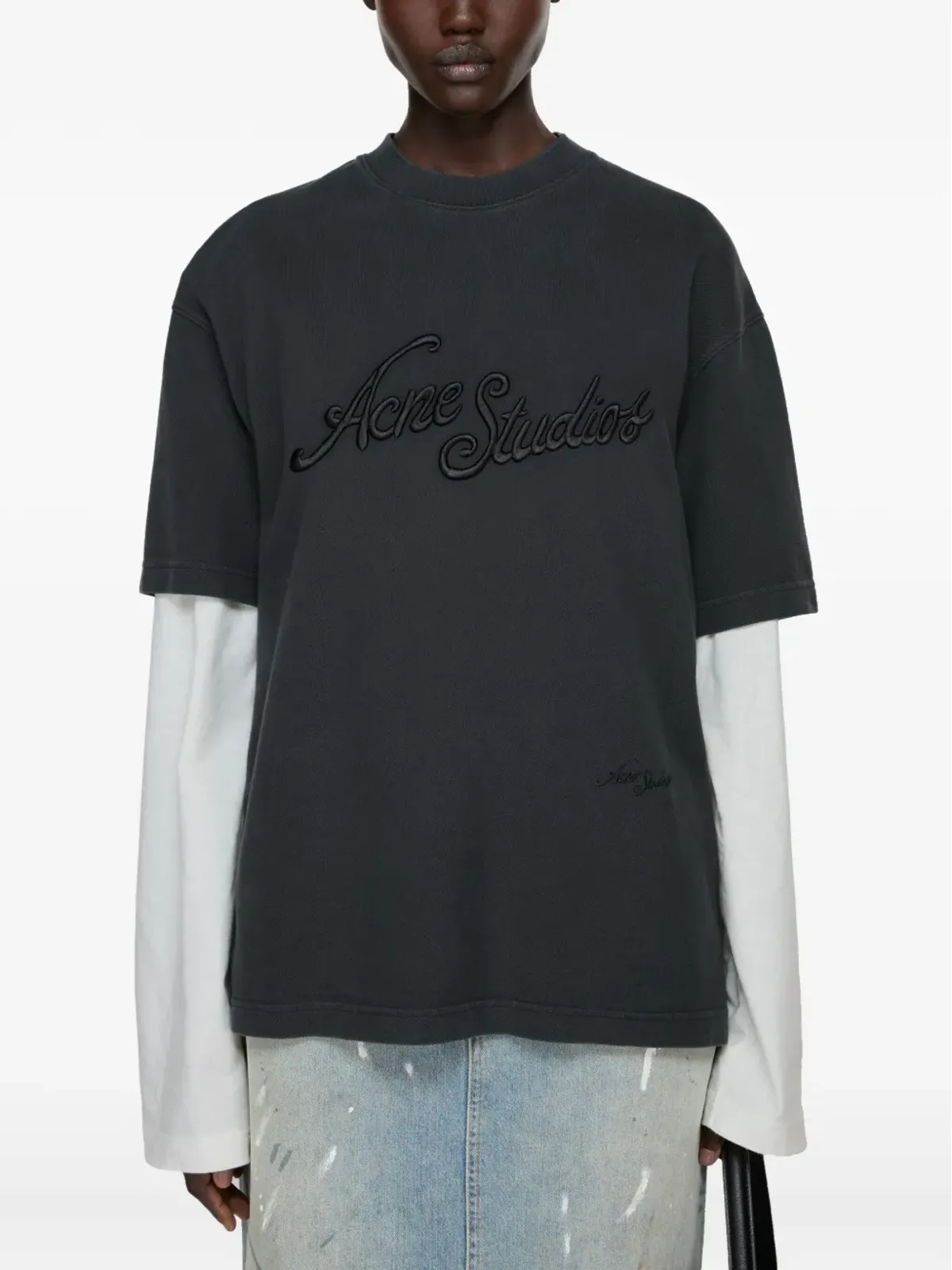 Acne Studios 刺繍入りTシャツ - 画像5