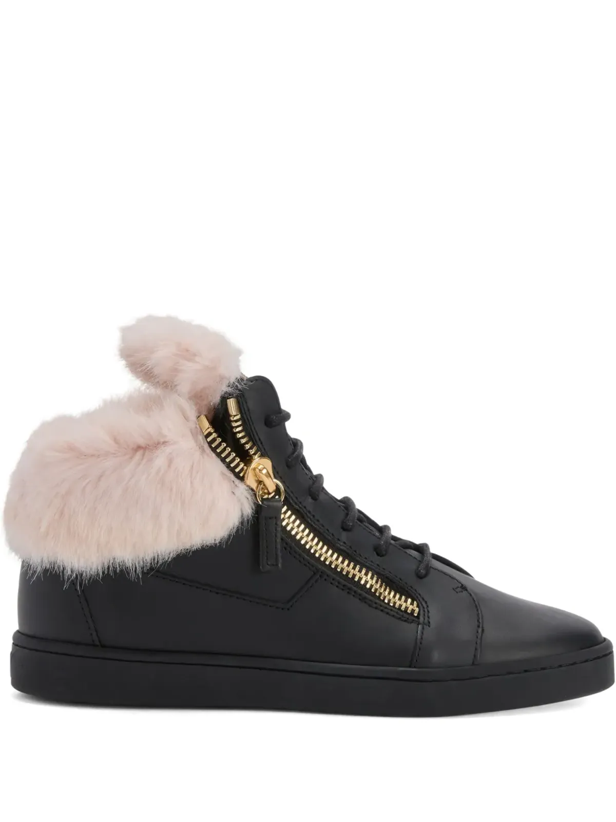 Giuseppe Zanotti クリス ジップファスナー付きスニーカー - ブラック - 画像1