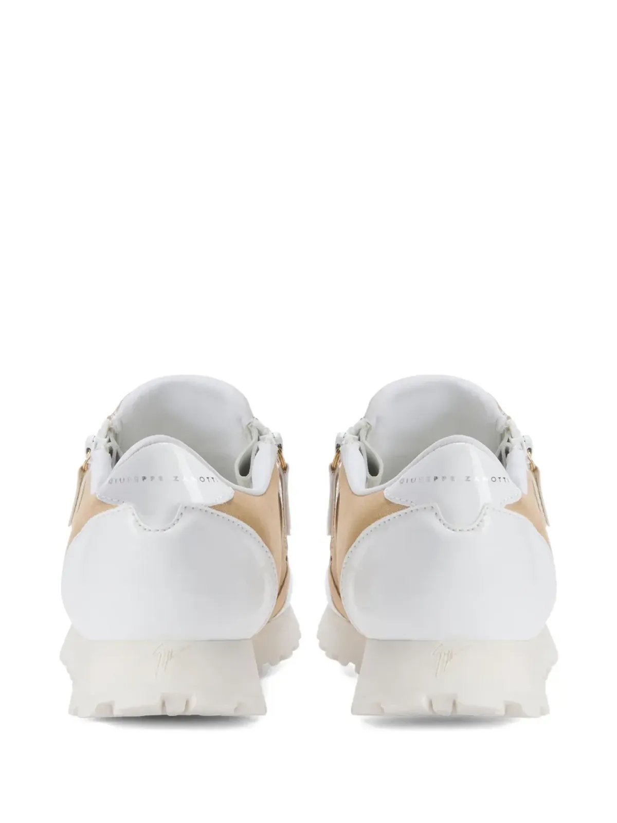 Giuseppe Zanotti Ilde Run ジップディテール スニーカー - ゴールド - 画像4