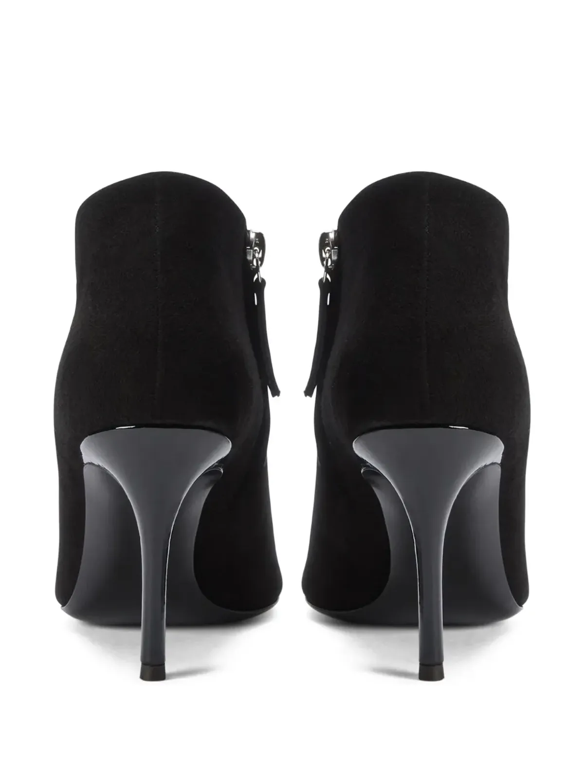 Giuseppe Zanotti 90mm ギリシャ風 ポインテッドトゥ ブーツ - ブラック - 画像3
