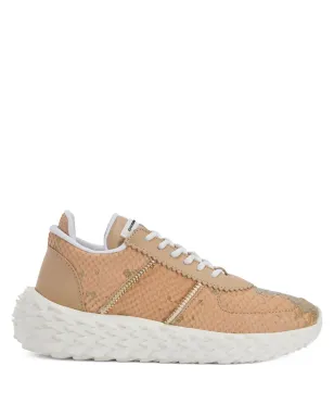 Giuseppe Zanotti Urchin snakeskin-effect スニーカー - ベージュ系 - サムネイル1