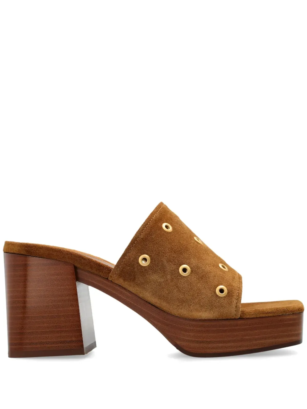 Gianvito Rossi スエードミュール ブラウン - 画像1