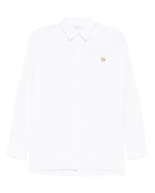 Maison Kitsuné ベビー・フォックス・パッチ・クラシック・シャツ - サムネイル1
