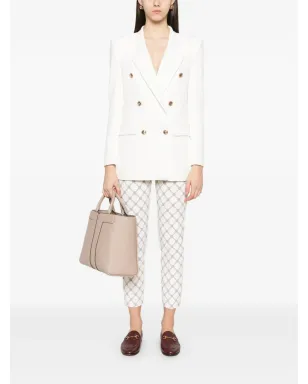 Elisabetta Franchi クレープ生地ブレザー - サムネイル2