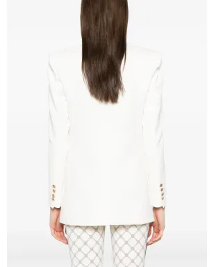 Elisabetta Franchi クレープ生地ブレザー - サムネイル4