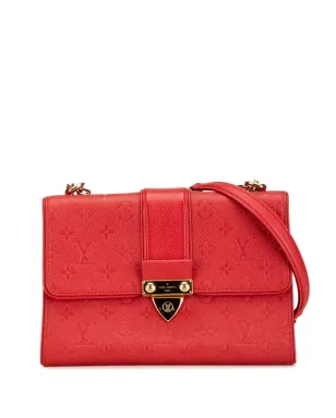 Louis Vuitton ビンテージ 2017年 モノグラム・アンペランテ Saint Sulpice BB クロスボディバッグ レッド - サムネイル1