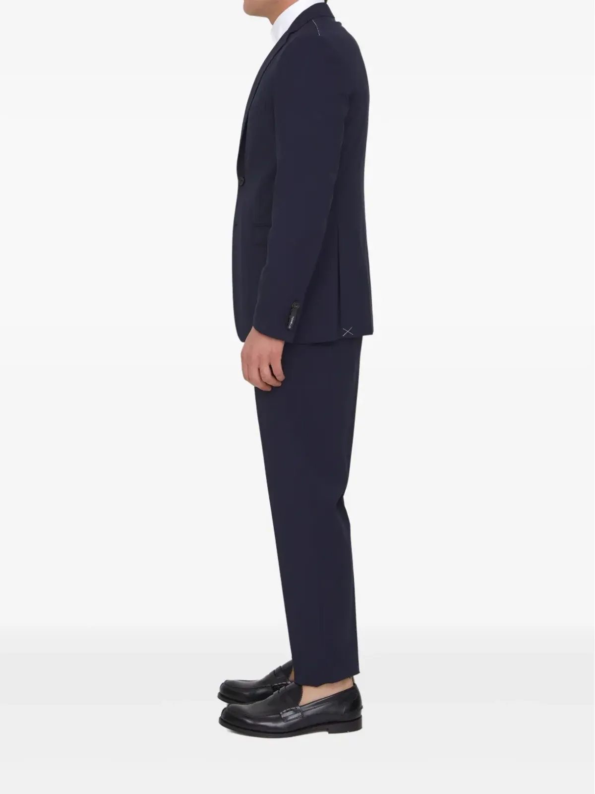 Tonello virgin wool-blend suit - Blue - 画像2
