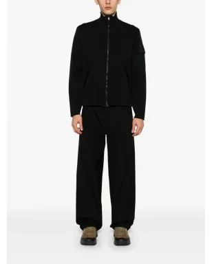 C.P. Company ロゴパッチ ジップアップ スウェットシャツ ブラック - サムネイル2