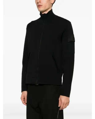 C.P. Company ロゴパッチ ジップアップ スウェットシャツ ブラック - サムネイル3