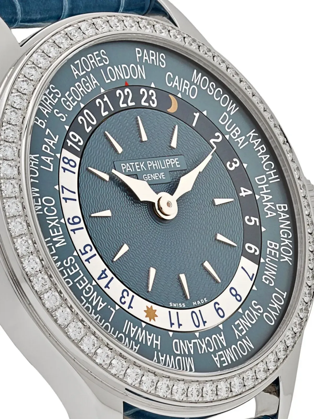 Patek Philippe Pre-Owned ビンテージ コンプリケーション ブルー - 画像5