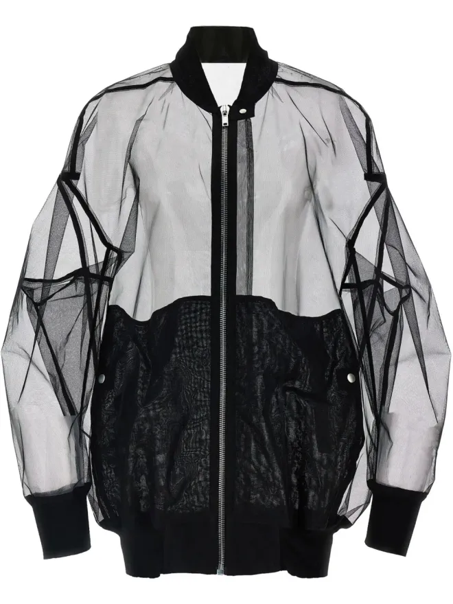 Rick Owens Rick Owens ジャンボフライト ボンバー ジャケット ブラックの商品画像
