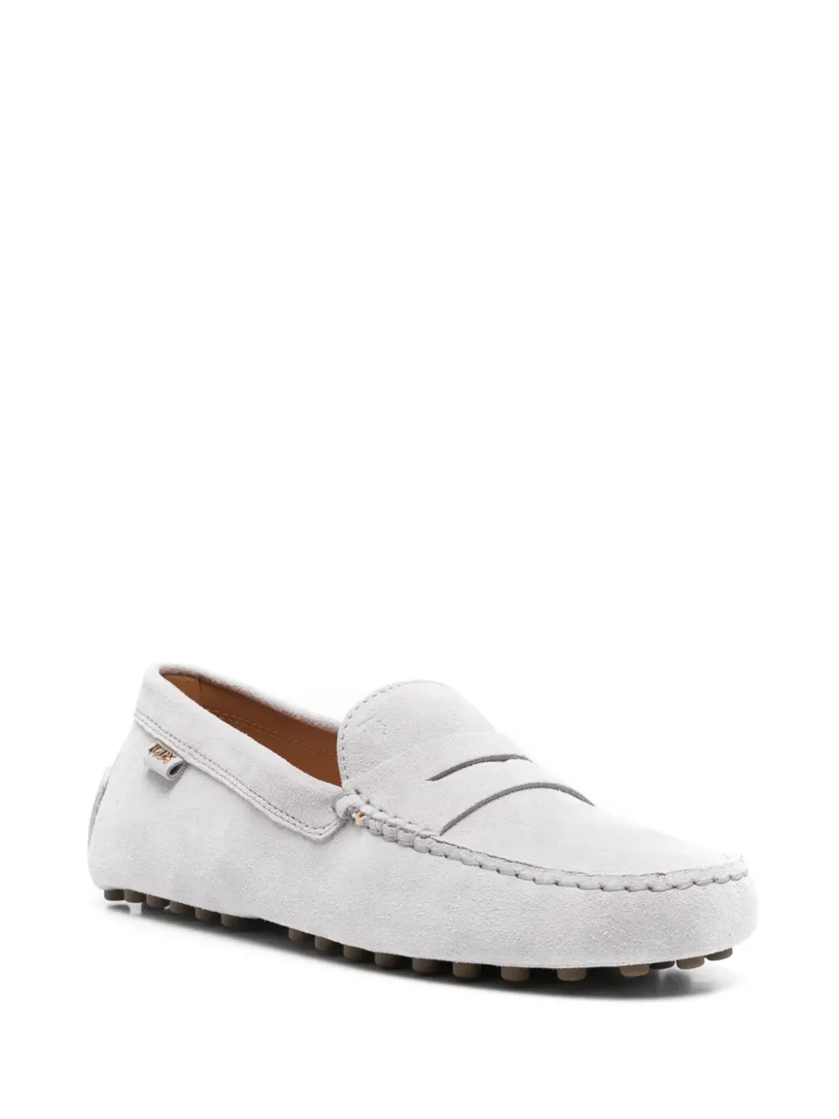 Tod's ゴンミーノ ドライビング ローファー - グレー - 画像2