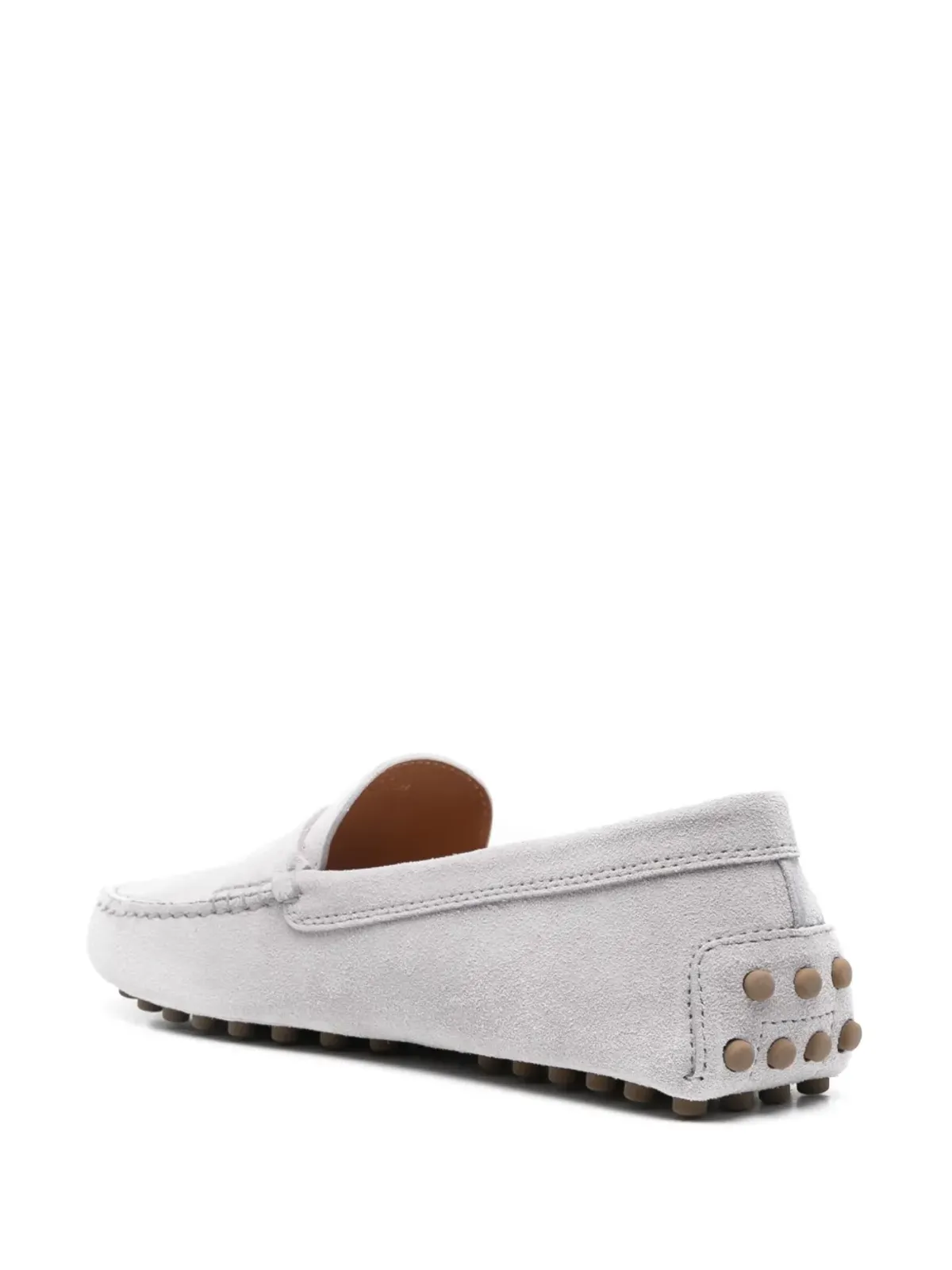 Tod's ゴンミーノ ドライビング ローファー - グレー - 画像3