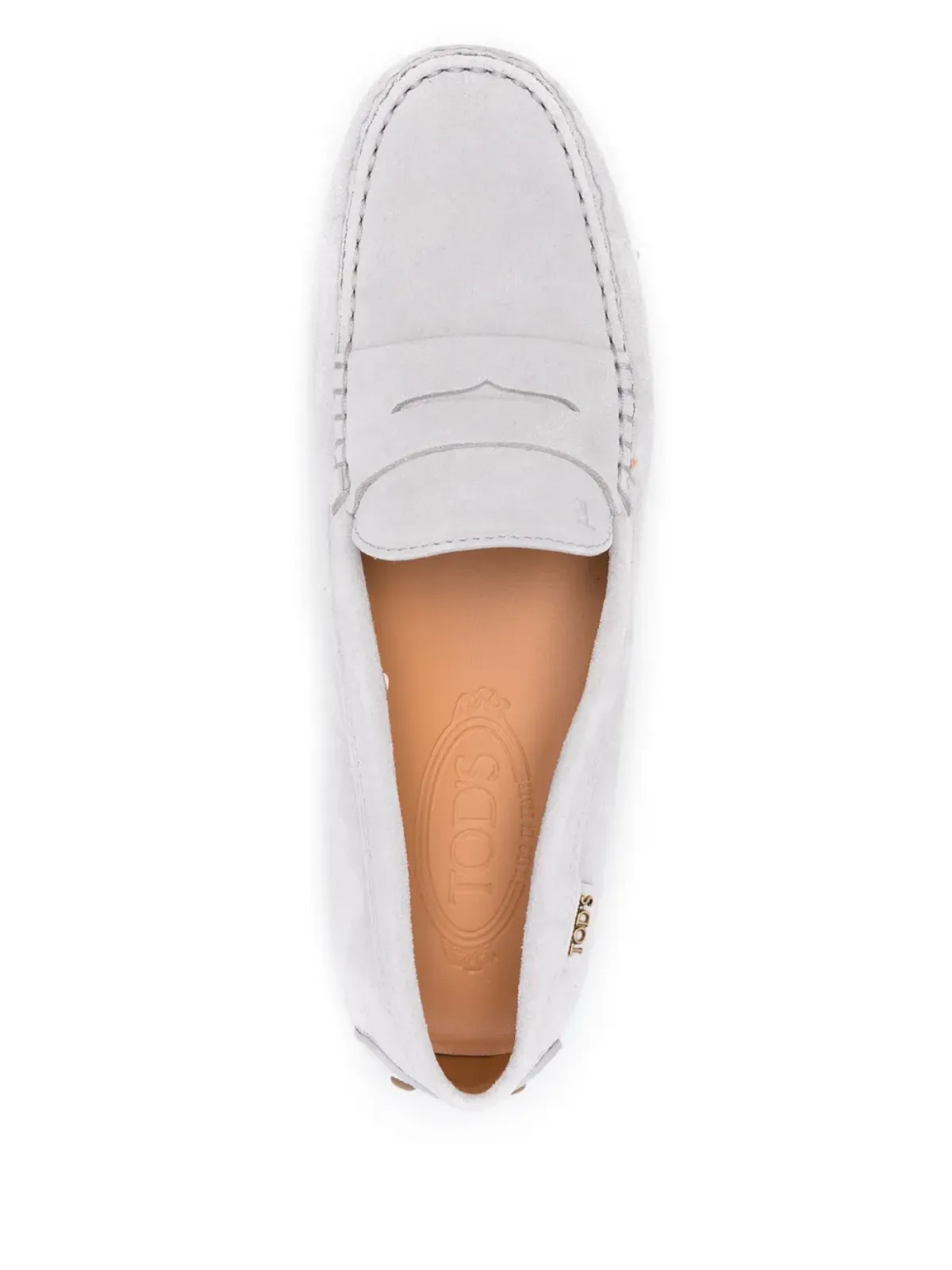 Tod's ゴンミーノ ドライビング ローファー - グレー - 画像4