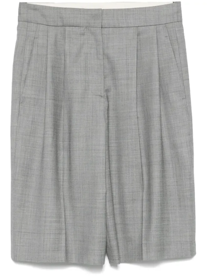 Loulou de Saison LouLou de Saison チェック柄ショーツの商品画像