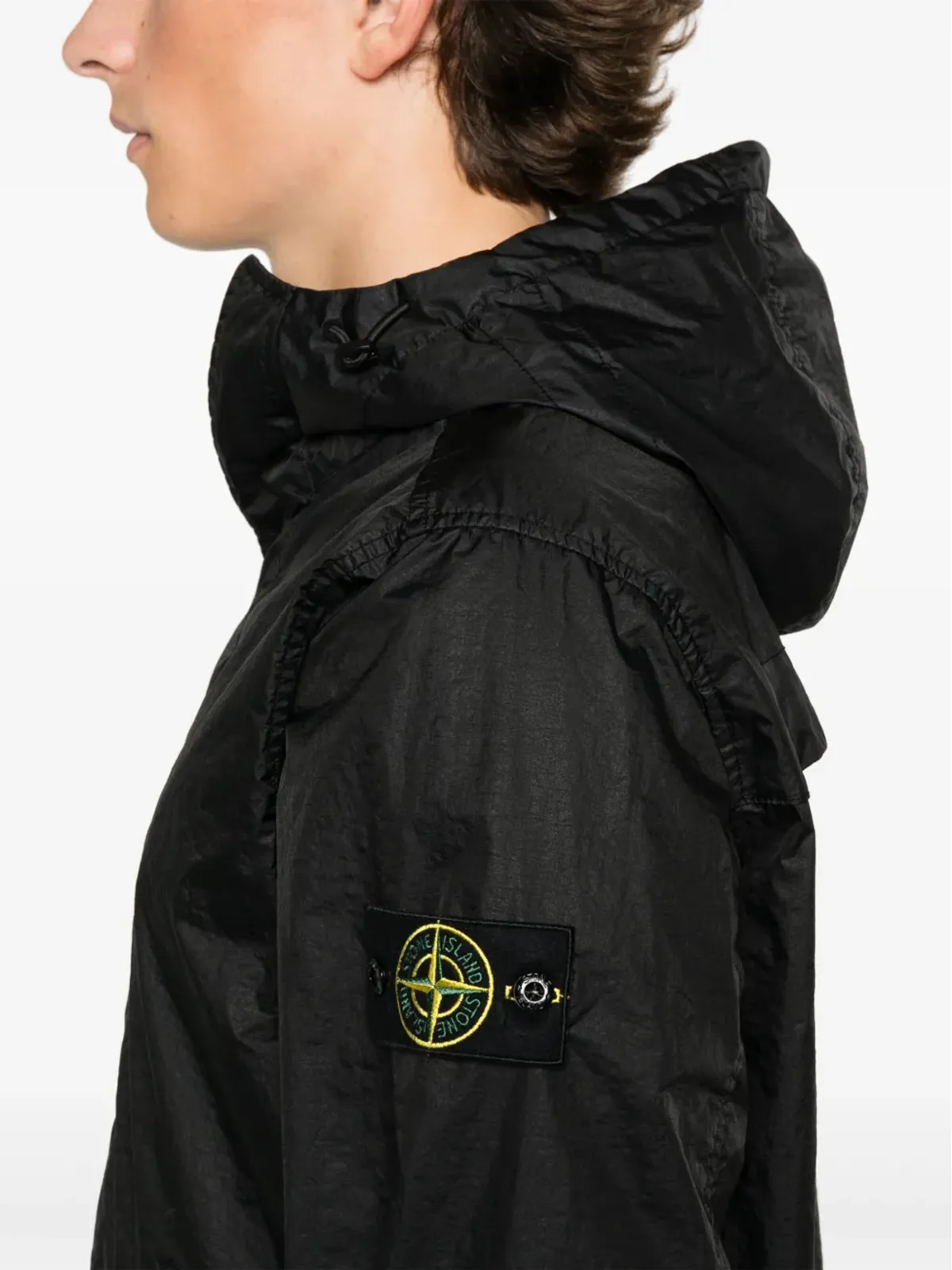 Stone Island Membrana 3L TCジャケット ブラック - 画像5