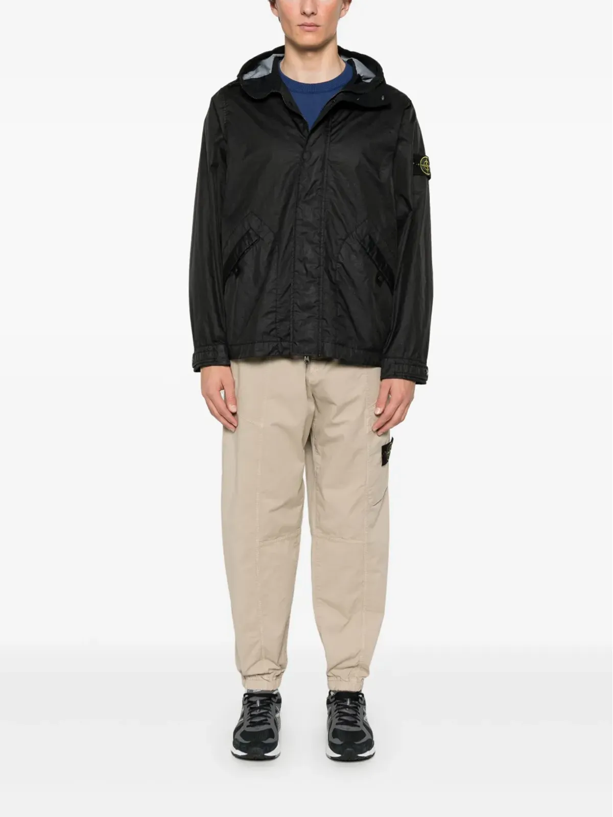 Stone Island Membrana 3L TCジャケット ブラック - 画像2