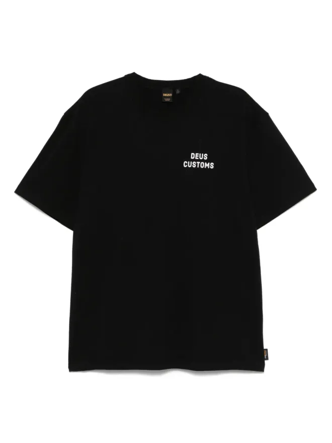 Deus Ex Machina Deus Ex Machina Slicks Tシャツ ブラックの商品画像