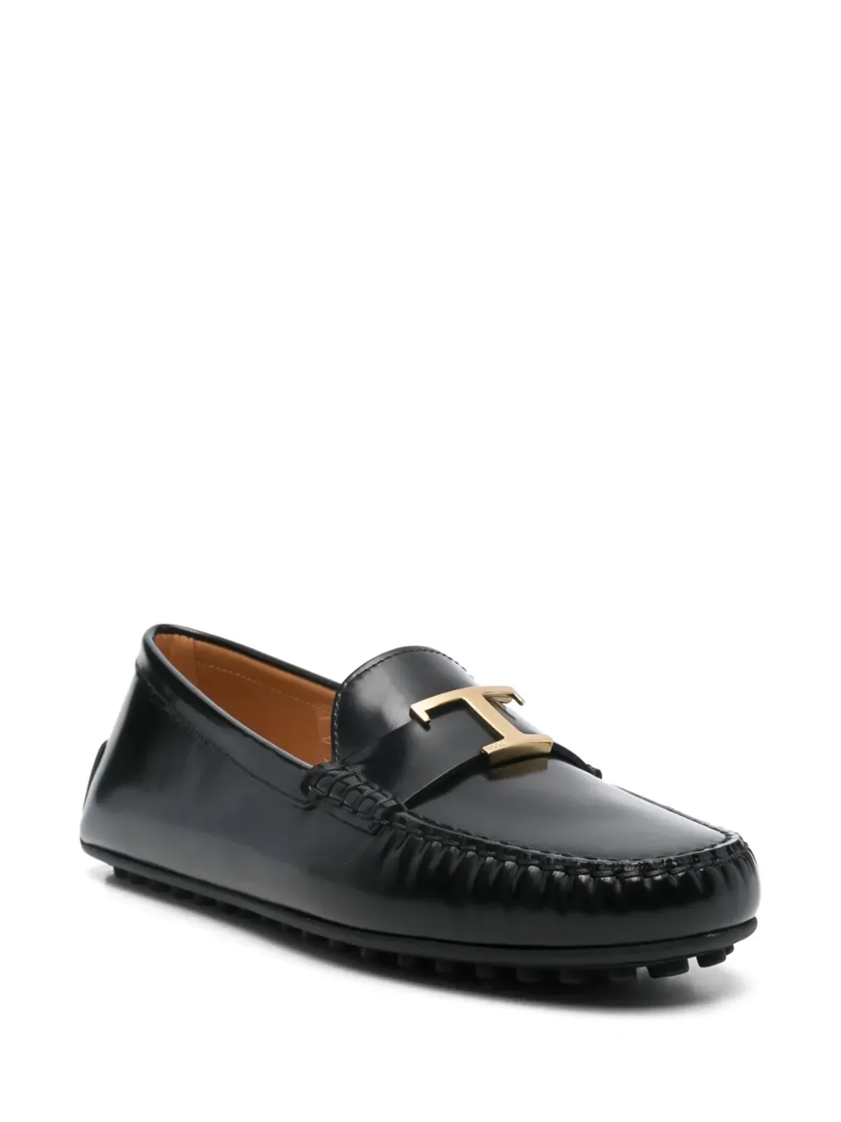 Tod's T Timeless レザー ローファー - ブラック - 画像2