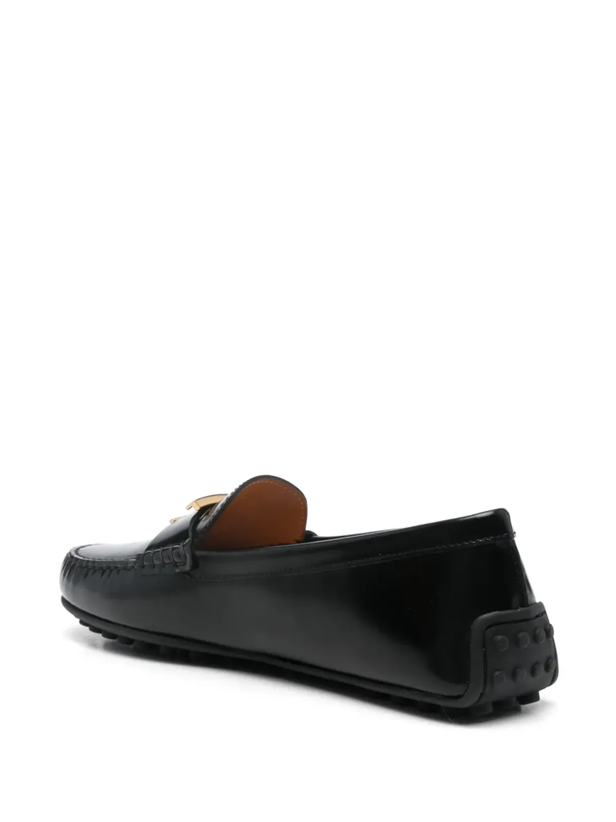 Tod's T Timeless レザー ローファー - ブラック - 画像3