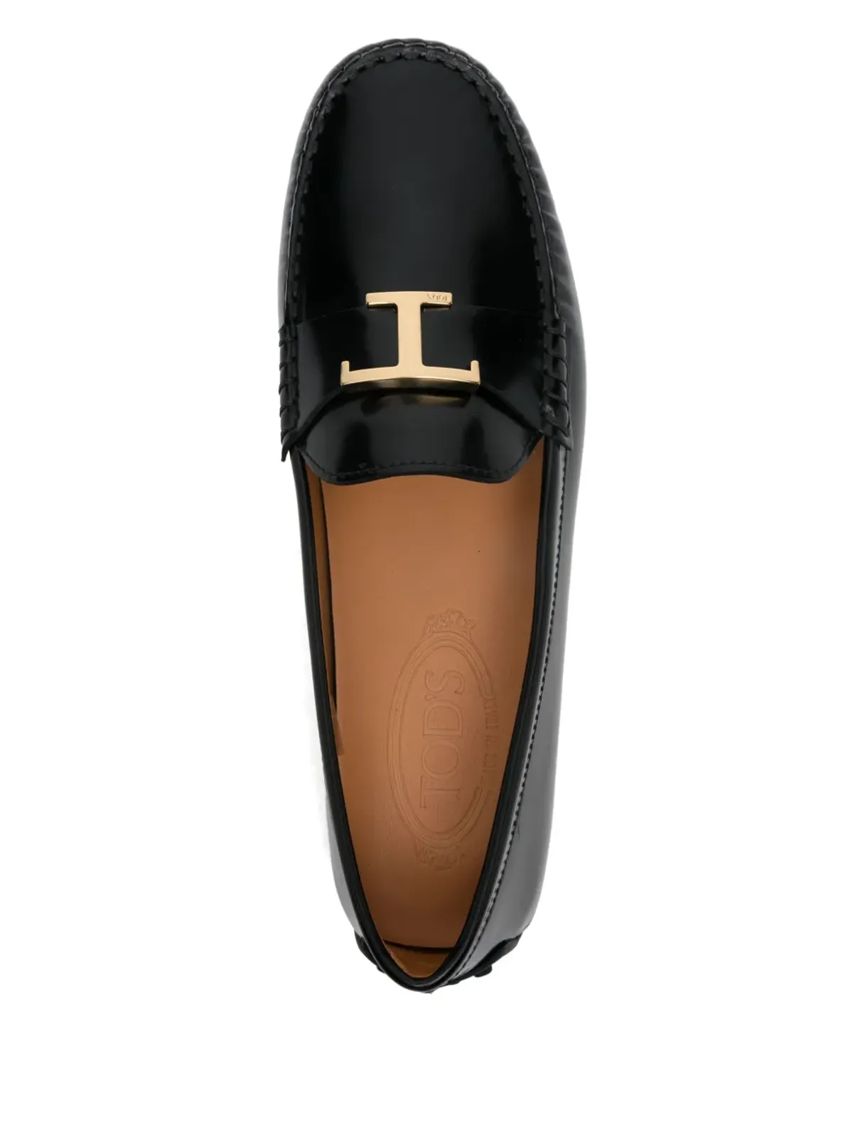Tod's T Timeless レザー ローファー - ブラック - 画像4