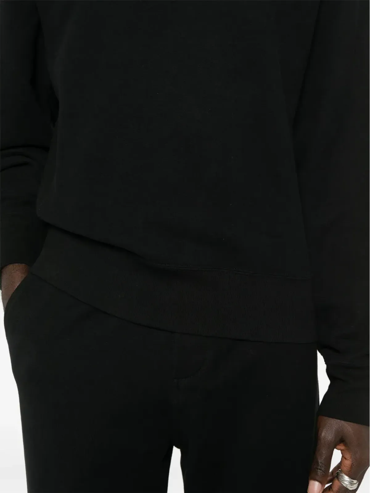 Saint Laurent Cassandre スウェットシャツ - ブラック - 画像5