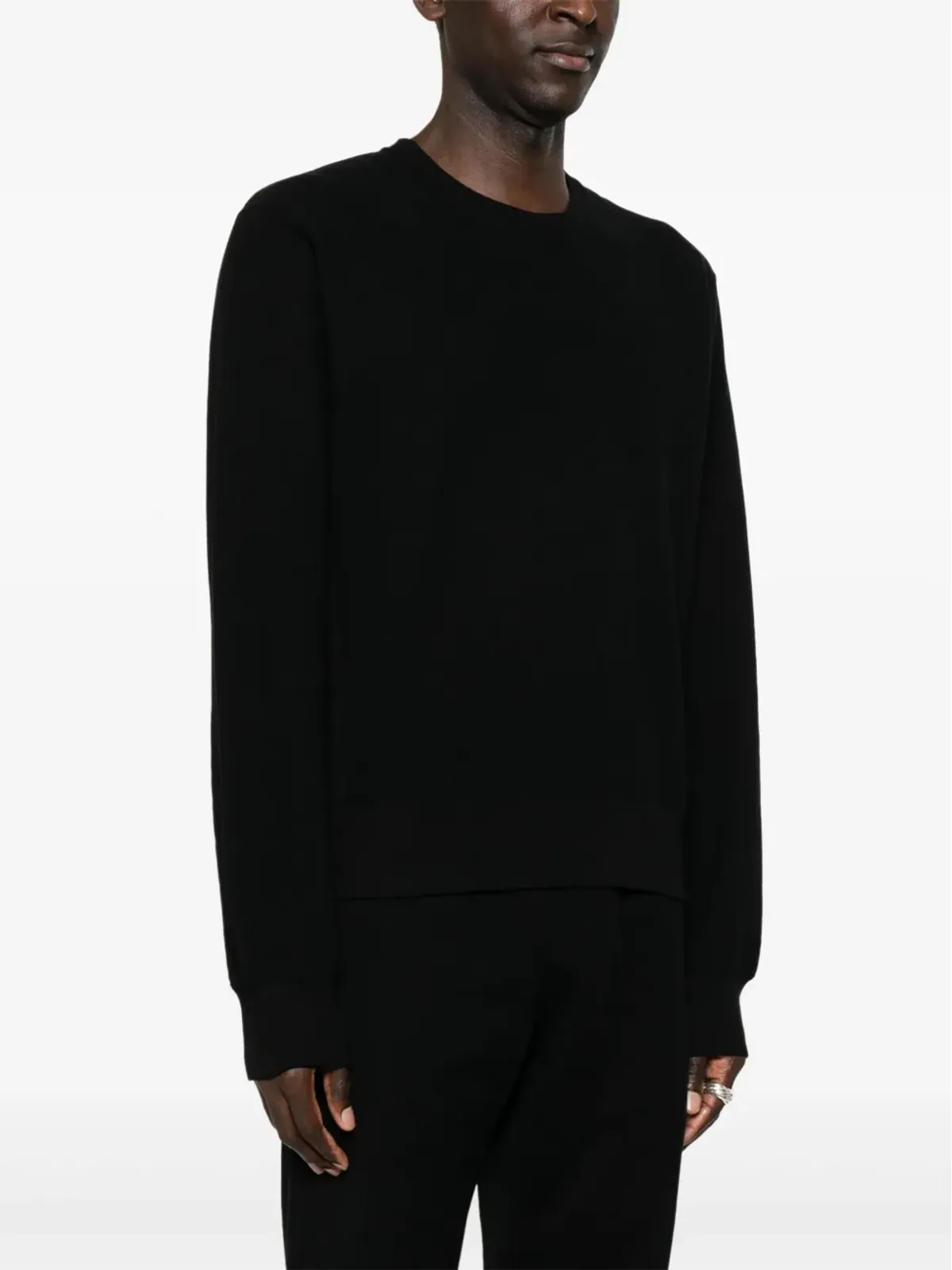 Saint Laurent Cassandre スウェットシャツ - ブラック - 画像3