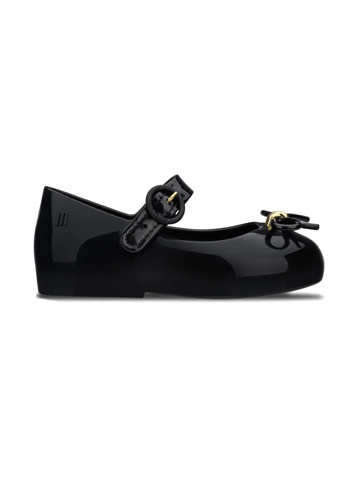 Mini Melissa リボン付きバレリーナシューズ - 画像2