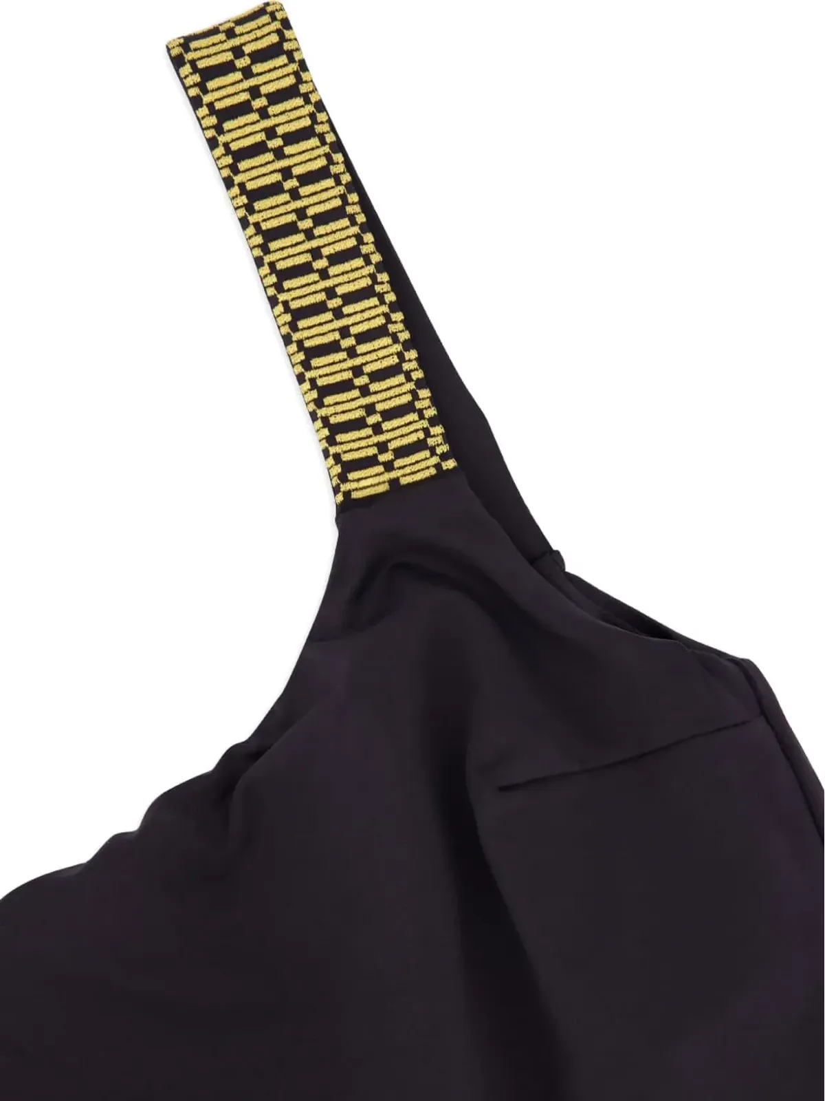 Zeus+Dione Attis embroidered one-shoulder swimsuit - Black - 画像3