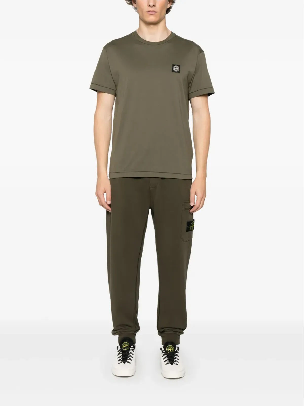 Stone Island 2100039 Tシャツ - グリーン - 画像2