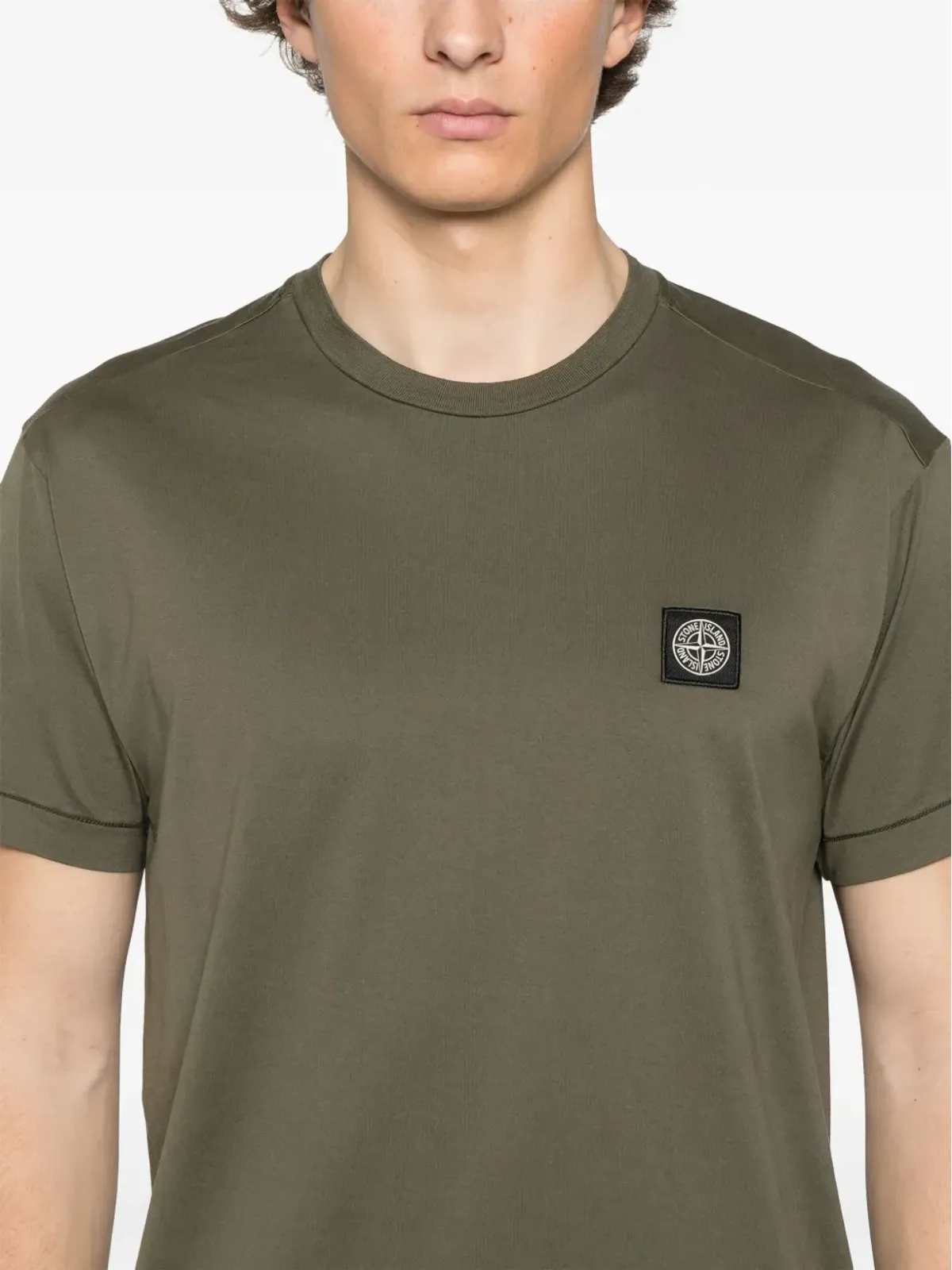 Stone Island 2100039 Tシャツ - グリーン - 画像4