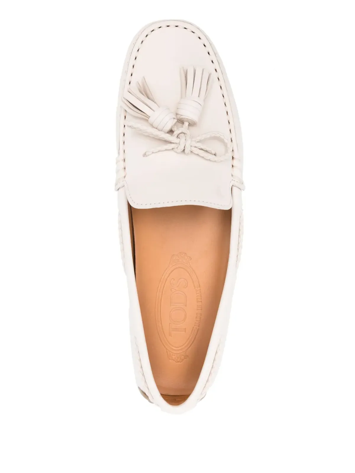 Tod's tassel-detail loafers - Neutrals - 画像4