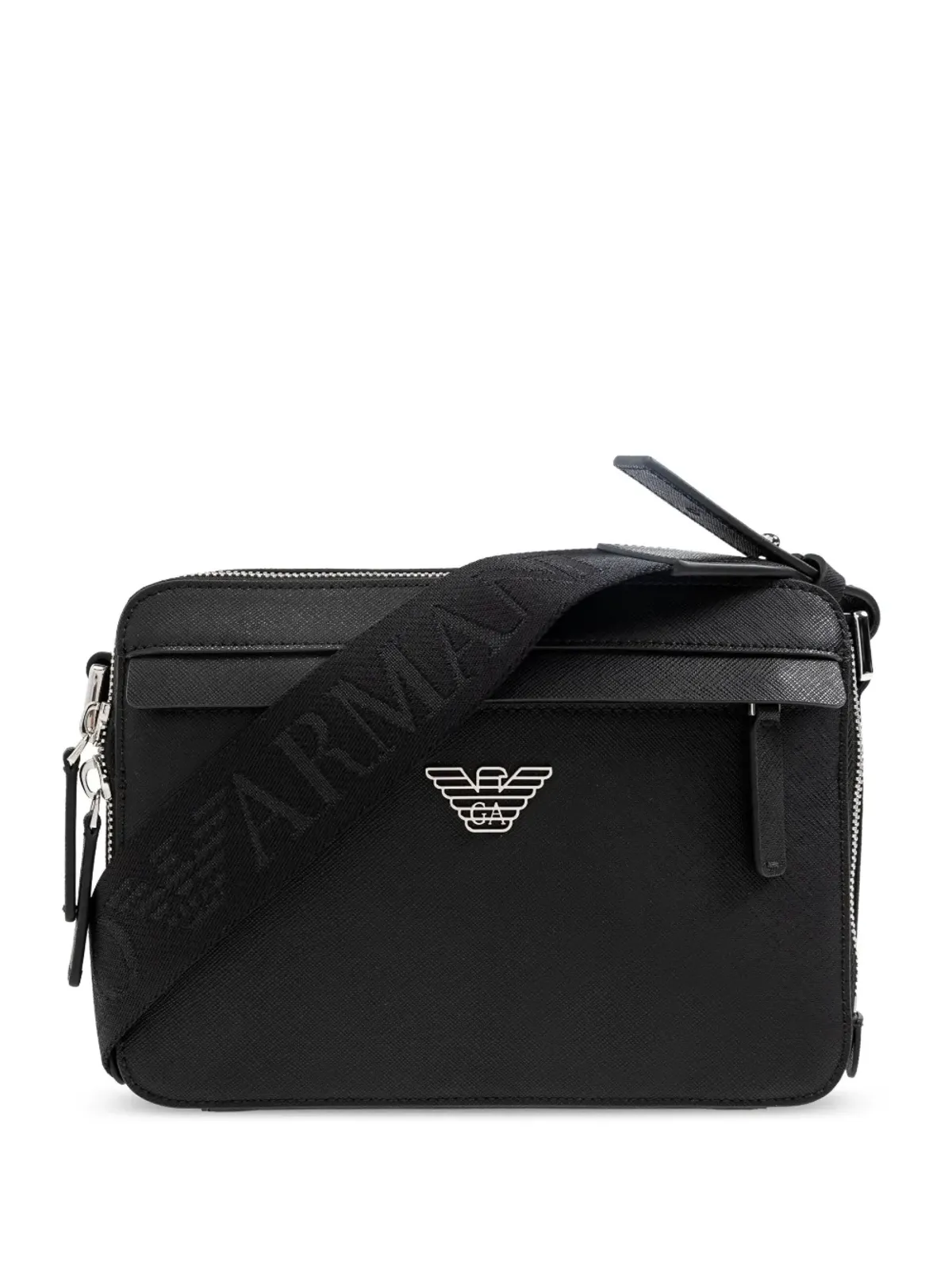 Emporio Armani ジッパー付きメッセンジャーバッグ - 画像1