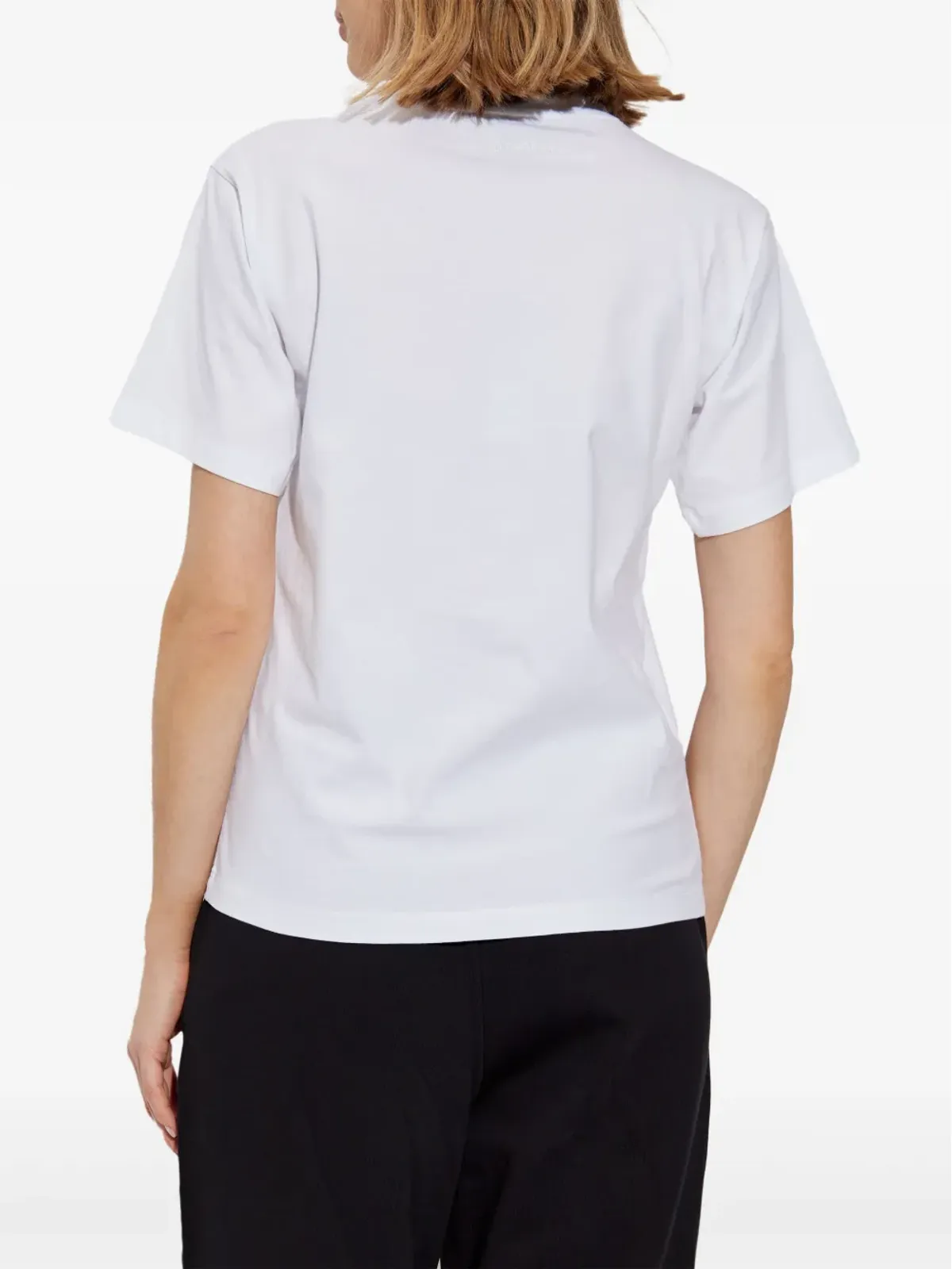 Emporio Armani ロゴ刺繍 Tシャツ - 画像4