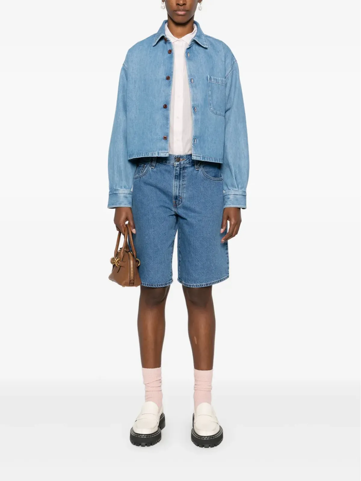 Levi's ダッドショーツ ブルー - 画像2
