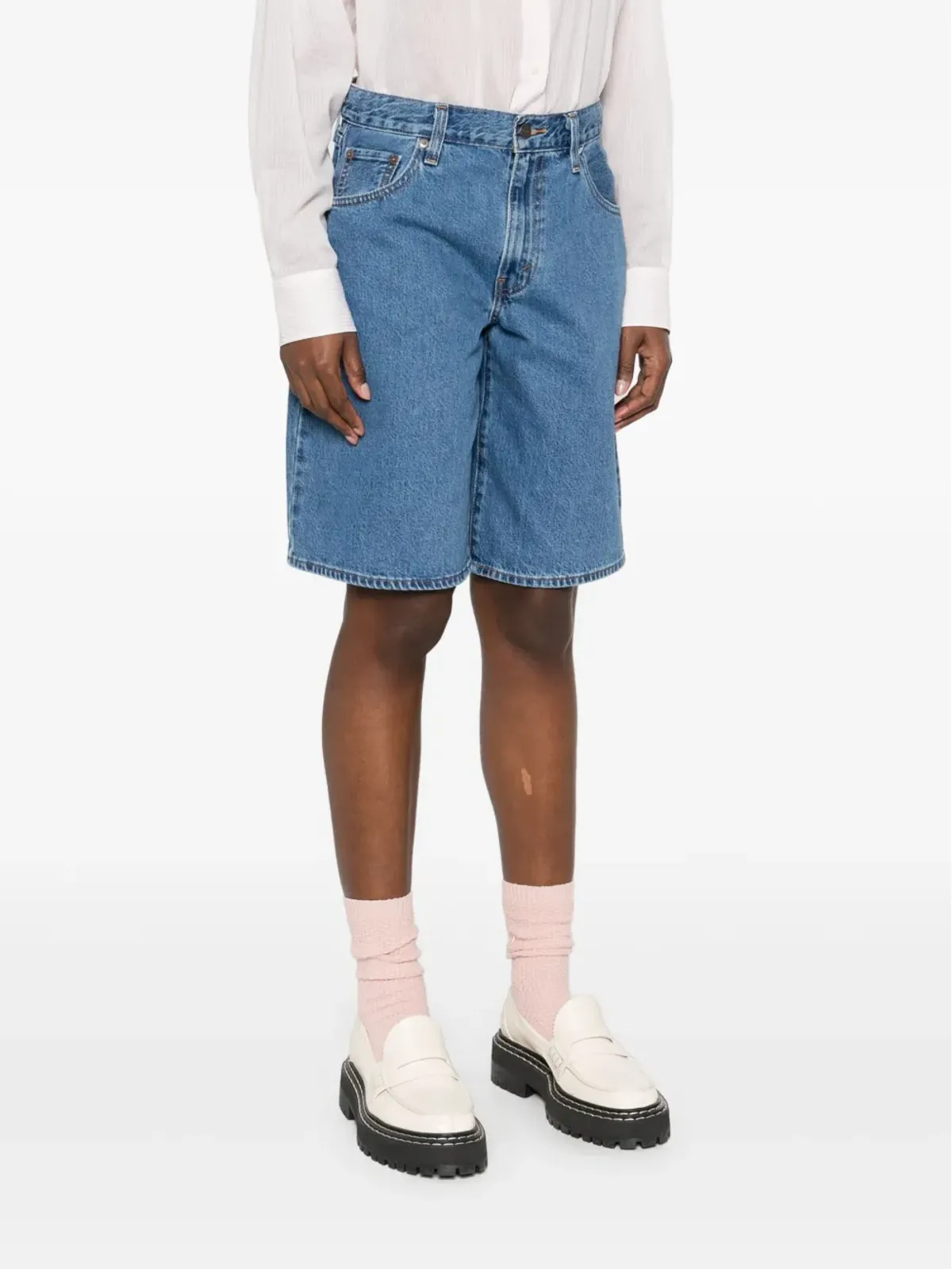 Levi's ダッドショーツ ブルー - 画像3