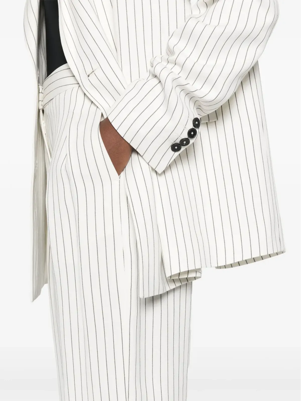 LouLou de Saison Ayla tailored trousers - Neutrals - 画像5