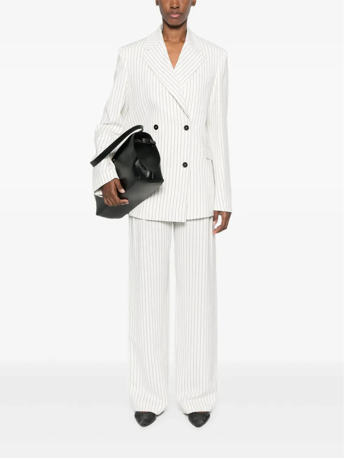 LouLou de Saison Ayla tailored trousers - Neutrals - 画像2