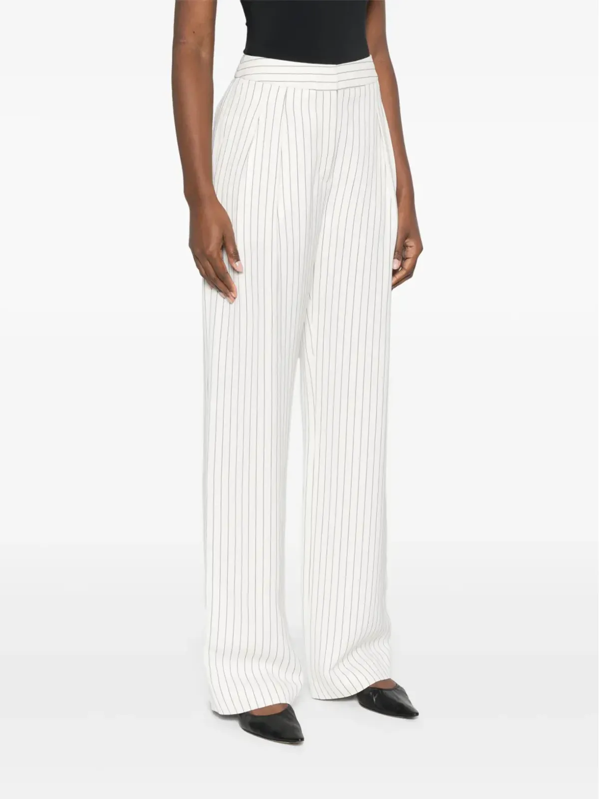 LouLou de Saison Ayla tailored trousers - Neutrals - 画像3