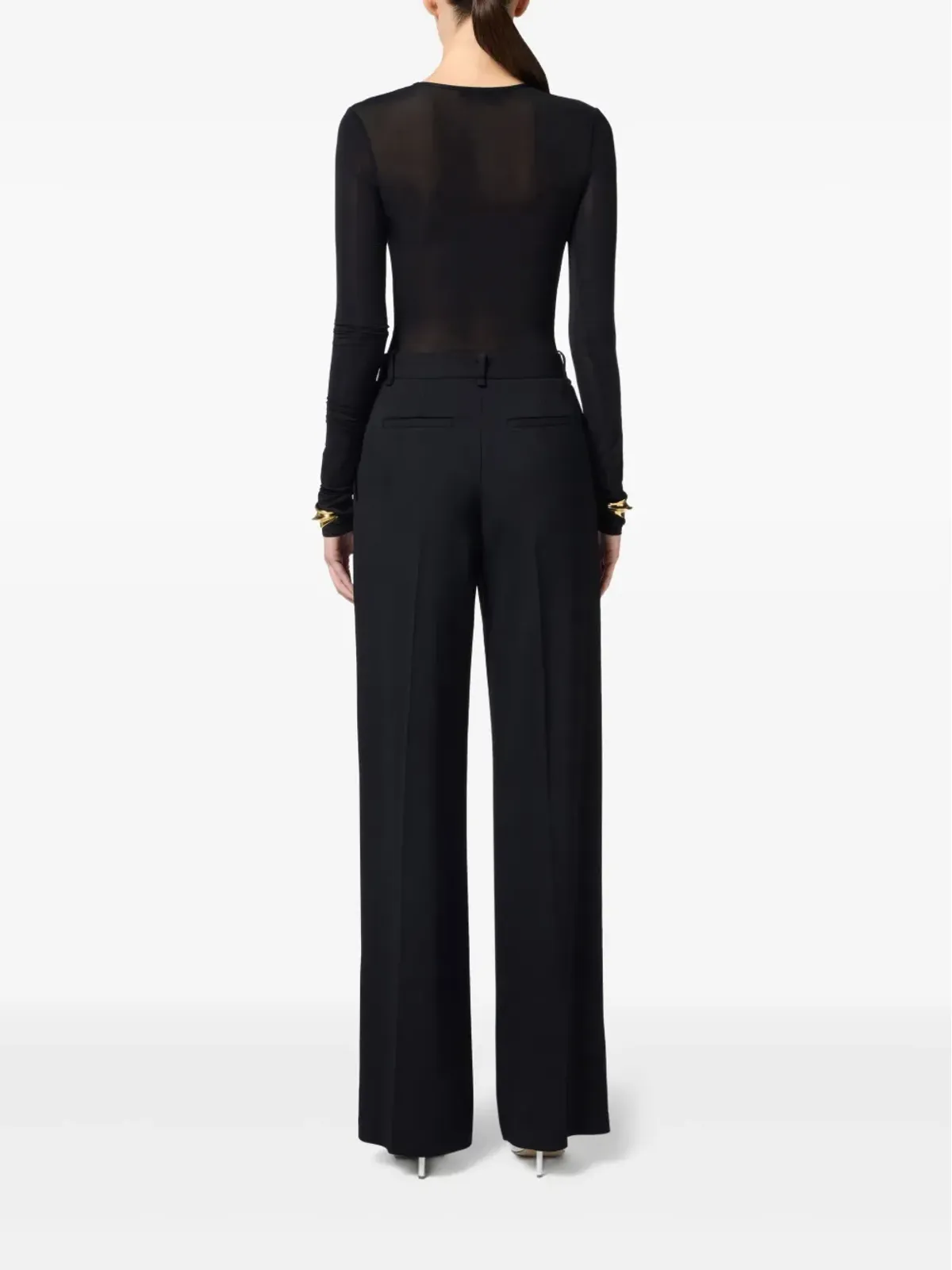 Elisabetta Franchi センタープレスパンツ - 画像3